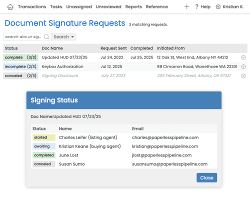 generate custom transaction reports